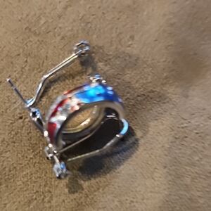 American Flag Earrings